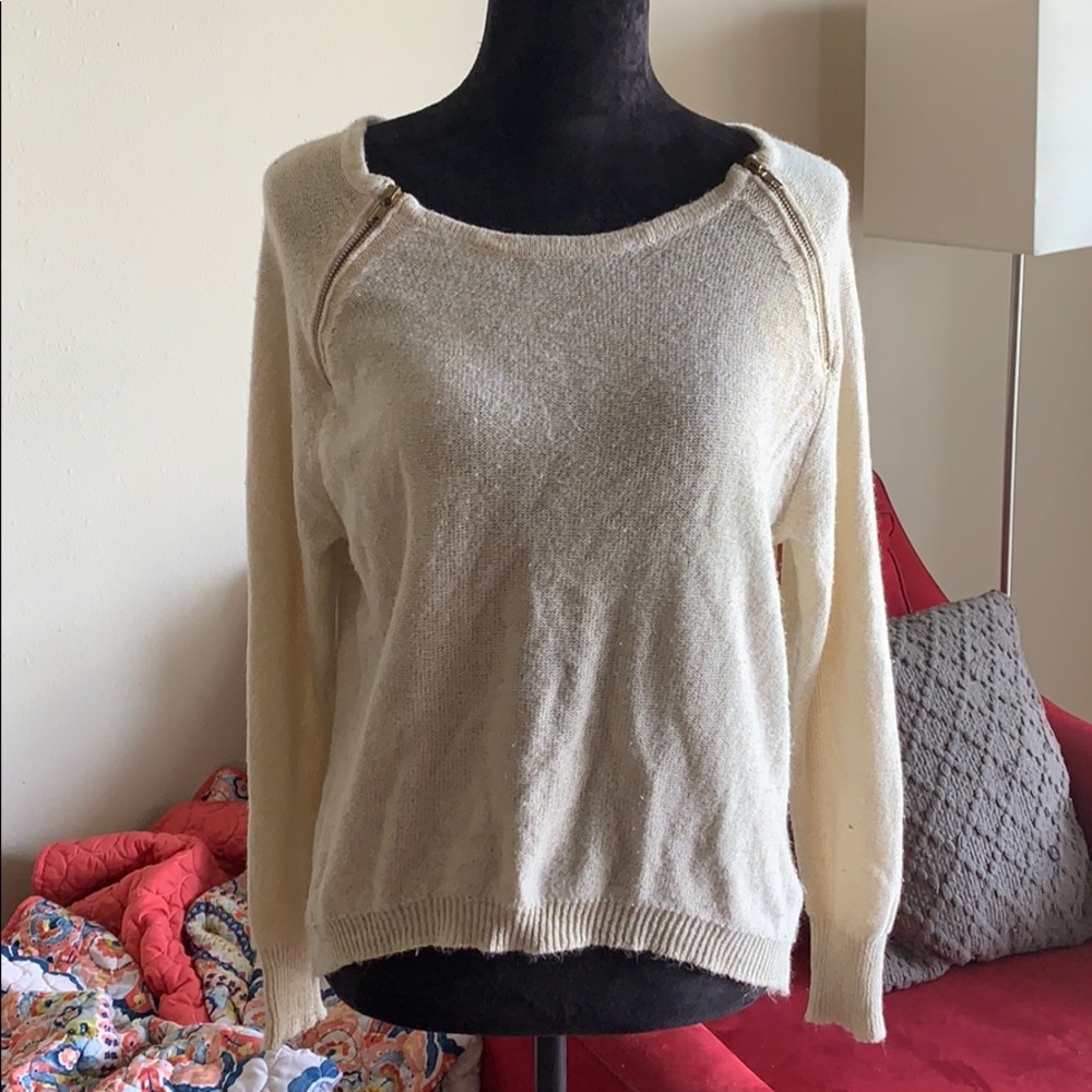 Shimmer Off Shoulder Jumper
